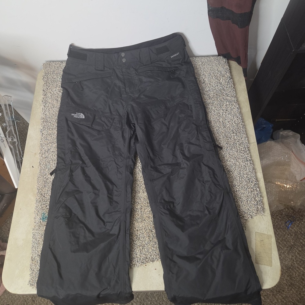 The North Face HyVent Snow Pants Womens Large Black Ski Snowboard‎ AB1C YG2 F06